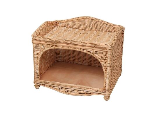 Comfortable Dog Bed for Multiple Dogs Indoor cat Bed House Pad Willow wicker