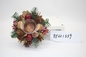 New Style Wholesales Pine Cone Xmas Candle Holder Artificial Table Christmas Candle Holder Decoration