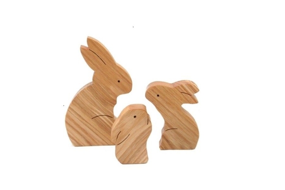 Eco-friendly Wooden 3D Building Blocks Creative Art Gift Home Ornament Decoration Solid Wood Kids Toys DIY wooden toy