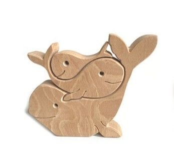 Eco-friendly Wooden 3D Building Blocks Creative Art Gift Home Ornament Decoration Solid Wood Kids Toys DIY wooden toy