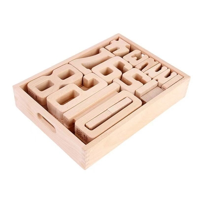 Eco-friendly Wooden 3D Building Blocks Creative Art Gift Home Ornament Decoration Solid Wood Kids Toys DIY wooden toy