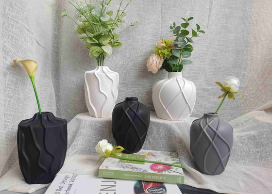 Factory Direct Supply Classic Handmade Pottery Clay Flower Pot Porcelain Ceramic Statued Vase For Home Decor