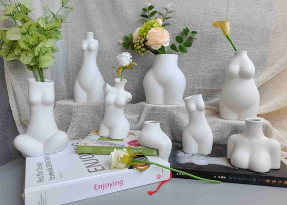 Factory Direct Supply Classic Handmade Pottery Clay Flower Pot Porcelain Ceramic Statued Vase For Home Decor