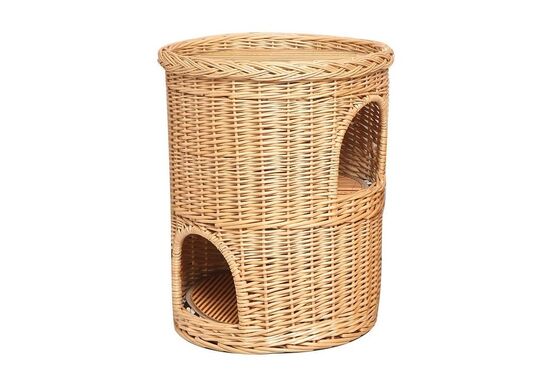 Comfortable Dog Bed for Multiple Dogs Indoor cat Bed House Pad Willow wicker