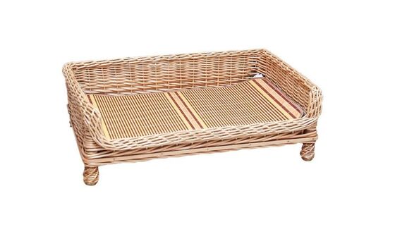 Comfortable Dog Bed for Multiple Dogs Indoor cat Bed House Pad Willow wicker