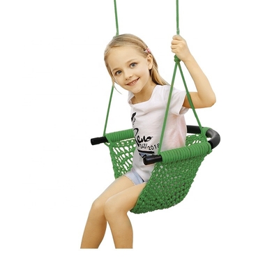 High Quality Polyester Hand-Woven Polyester Kids Outdoor Swing Children'S Swing Toy Garden Furniture