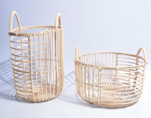 Rattan Wicker Willow Baby Toys Dirty Clothes Storage Laundry Basket ECO Friendly Fashion Baskets Decorations Furniture