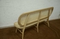 Luxury Cane Modern Bench Wooden Wicker Rattan Benches Outdoor Garden Sofa Chair