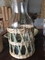 Best selling Seagrass bottle carrier Wicker detox bottle holder Seagrass glass cup holders
