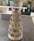 Best selling Seagrass bottle carrier Wicker detox bottle holder Seagrass glass cup holders