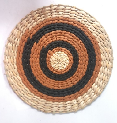 2021 new design High quality Wholesale seagrass wicker wall baskets wall plates hanging decor items