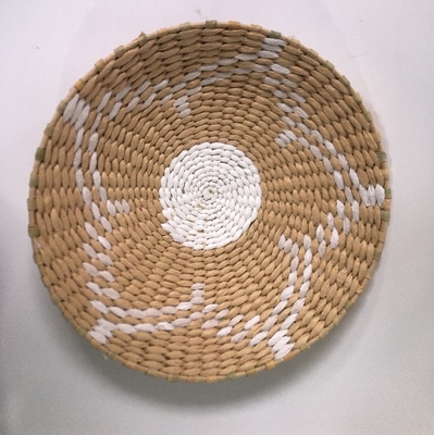 2021 new design High quality Wholesale seagrass wicker wall baskets wall plates hanging decor items