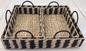 Hot sale eco-friendly waterhyacinth handmade woven water hyacinth cabinet straw storage basket hamper