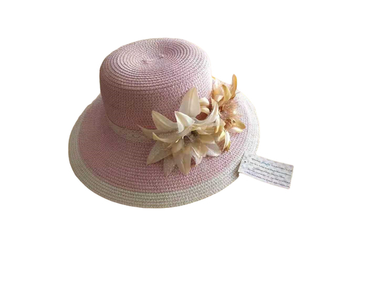 Customize Wholesale Summer Wide Brim Sun Hat Natural Straw Hats Custom Beach Straw Hat