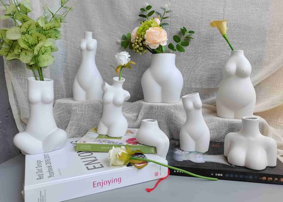 Factory Direct Supply Classic Handmade Pottery Clay Flower Pot Porcelain Ceramic Statued Vase For Home Decor