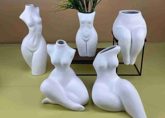 Factory Direct Supply Classic Handmade Pottery Clay Flower Pot Porcelain Ceramic Statued Vase For Home Decor